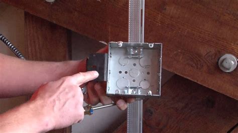 junction box between studs|junction box wall mount.